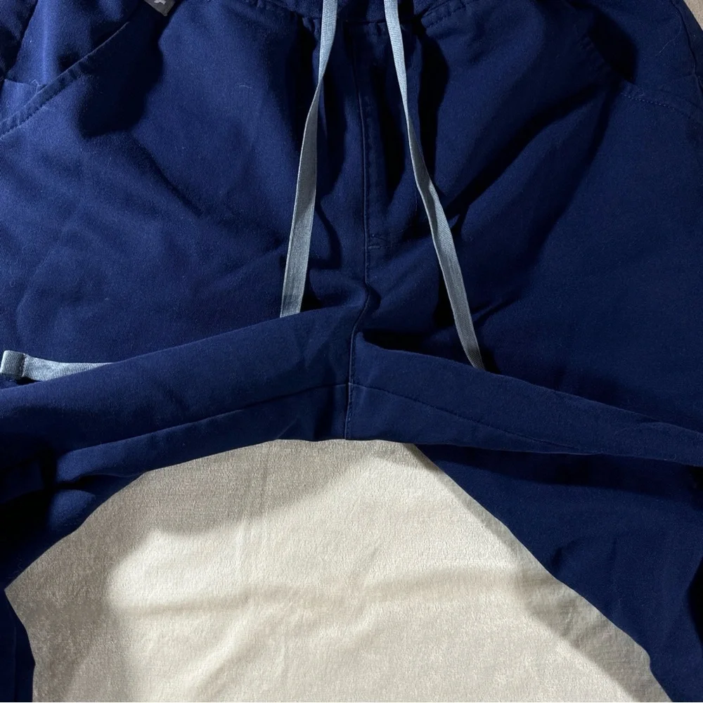 FIGS Navy Zamora Jogger Scrub Pants XS PETITE Blue Technical Collection Adjust - Picture 5 of 12